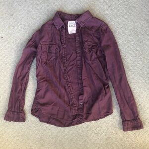 Size XS Button Up Top